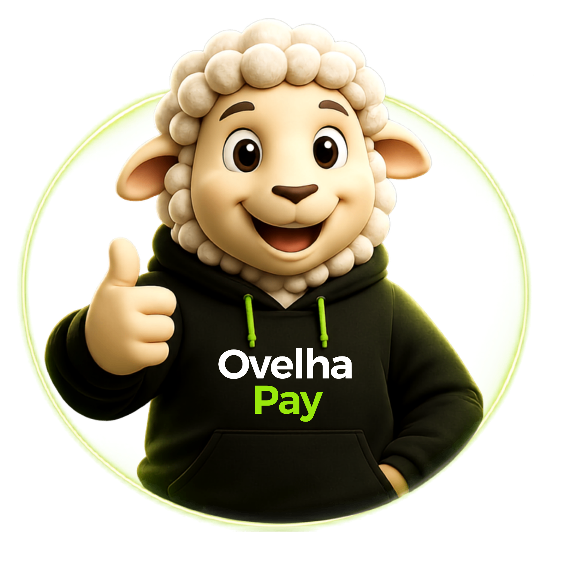 Mascote Ovelha Pay